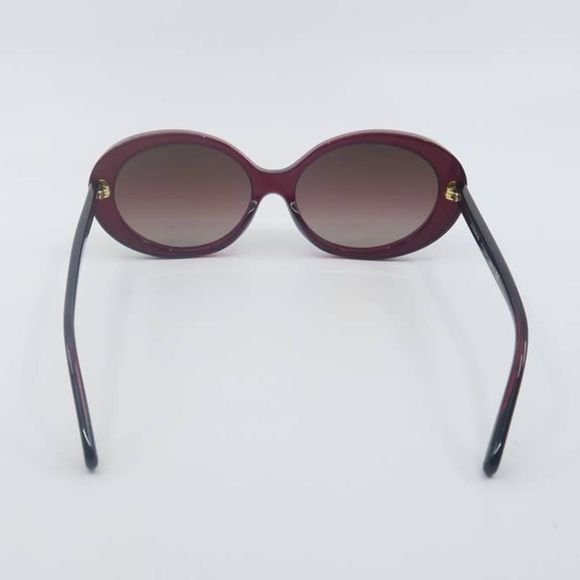COACH HC8270U 5557/E2 New Transparent Burgundy/Burgundy Gradient Sunglasses - Picture 7 of 10